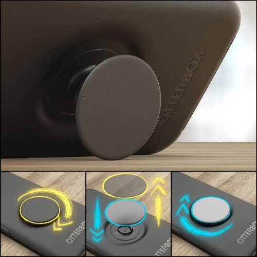 OtterBox Symmetry + PopSockets nero per iPhone 12 e 12 Pro