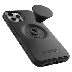OtterBox Symmetry + PopSockets nero per iPhone 12 e 12 Pro