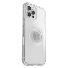 OtterBox Symmetry + POPSOCKETS per iPhone 12 Pro Max - Trasparente
