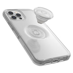 OtterBox Symmetry + POPSOCKETS per iPhone 12 Pro Max - Trasparente