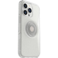 Cover per iPhone 13 Pro OtterBox Otter+Pop trasparente scintillante