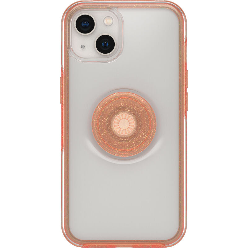 Otter+Pop Symmetry per iPhone 13 trasparente/corallo