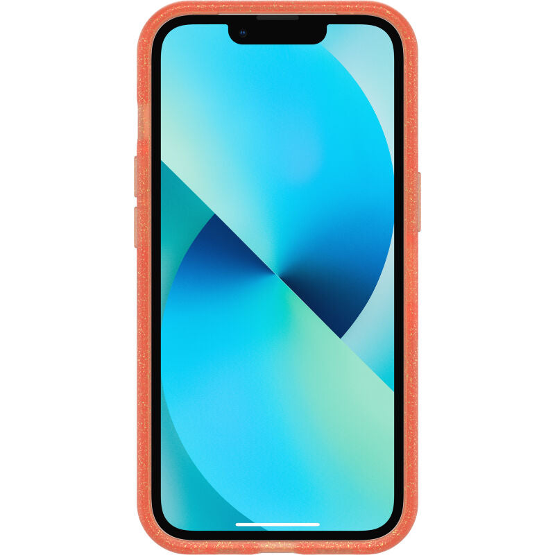 Otter+Pop Symmetry per iPhone 13 trasparente/corallo