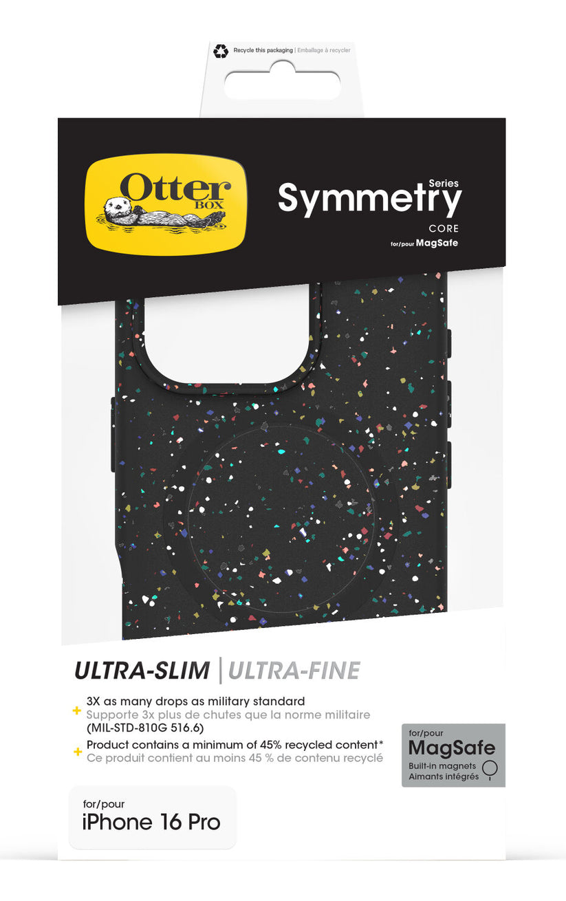 Cover Symmetry Core per iPhone 16 Pro - Nero