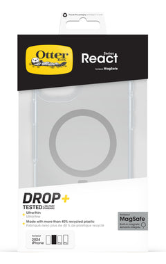 OtterBox React per iPhone 16 Plus - Trasparente