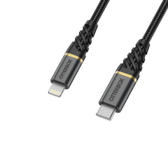 Cavo OtterBox Premium da USB-C a Lightning 2m - Nero