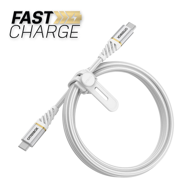 Cavo OtterBox Premium Bianco da USB-C a USB-C - lunghezza 1 metro