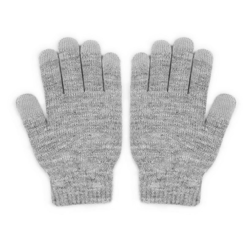 Moshi Digits Guanti Touchscreen -Grigio Chiaro (taglia M)