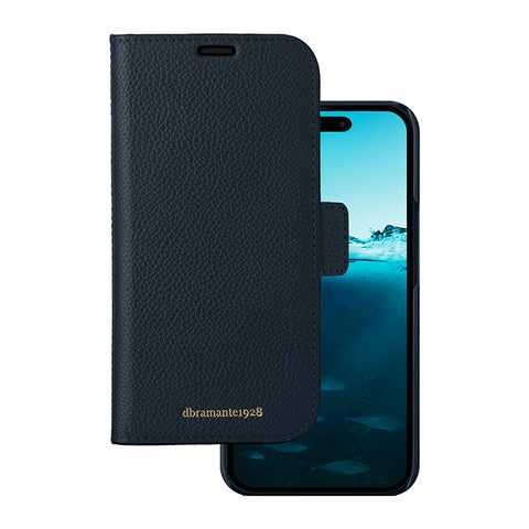 Custodia New York Blu per iPhone 15 Pro