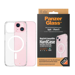 Custodia PanzerGlass HardCase Trasparente per iPhone 15