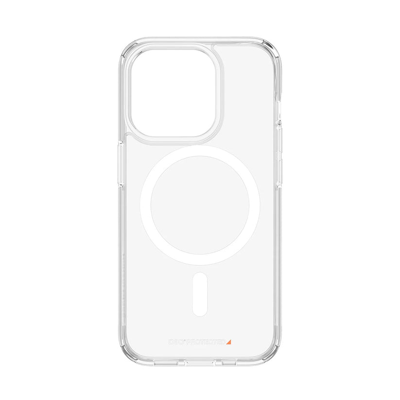 PanzerGlass HardCase Transparent con MagSafe e D3O per iPhone 15 Pro