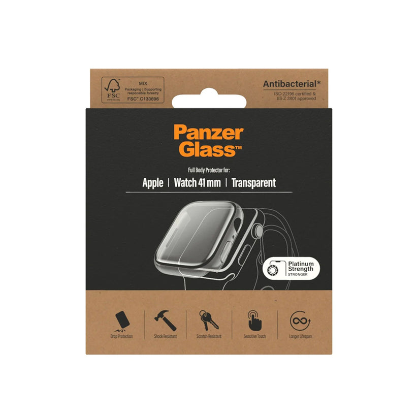 PanzerGlass Full Body Apple Watch 7/8/9 (41 mm) - Trasparente