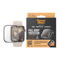 PanzerGlass Full Body Trasparente con D3O per Apple Watch Series 9 (45mm)