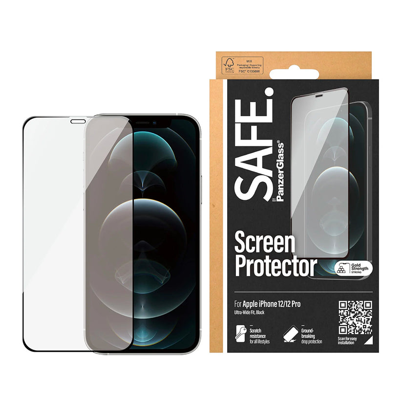 Vetrino SAFE. by PanzerGlass per iPhone 12 e 12 Pro