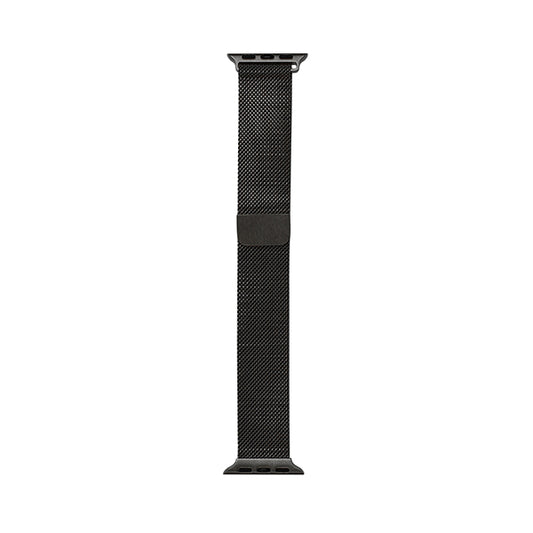 Cinturino Tunit in maglia milanese per Apple Watch 44/45/46 mm - Nero