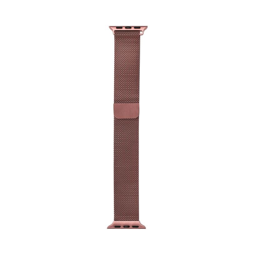 Cinturino Tunit in maglia milanese per Apple Watch 38/40/41 mm - Oro rosa