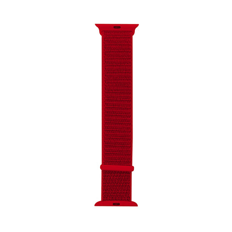 Cinturino Tunit in nylon per Apple Watch 42/44/45/46mm - Rosso