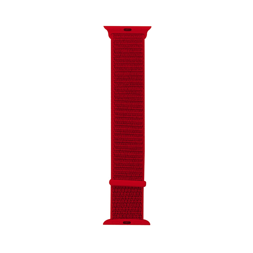 Cinturino Tunit in nylon per Apple Watch 42/44/45/46mm - Rosso