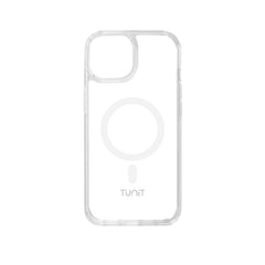 Cover in policarbonato trasparente compatibile MagSafe per iPhone 15