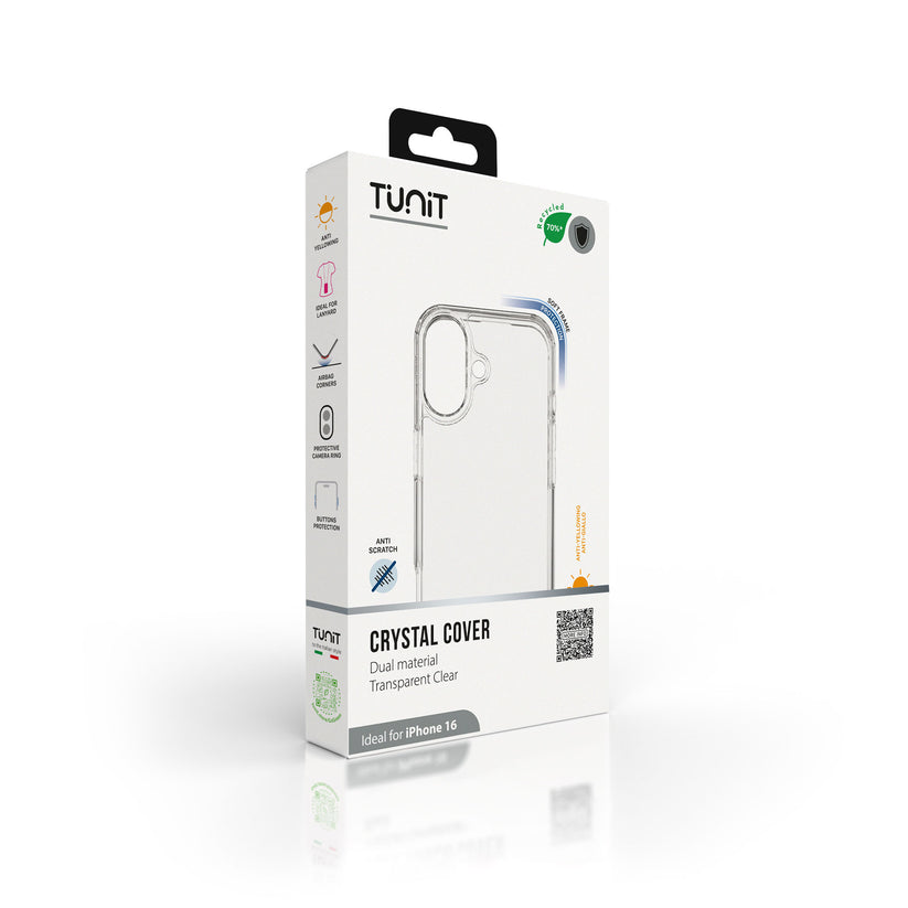 Cover trasparente per iPhone 16 di Tunit