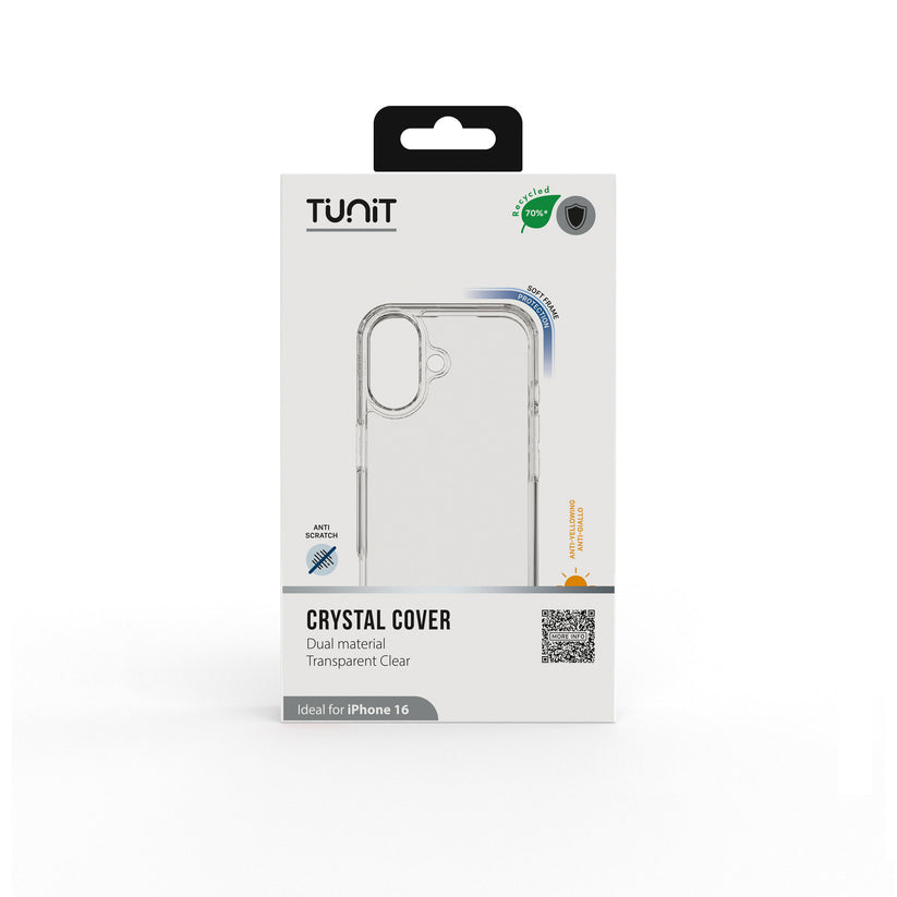 Cover trasparente per iPhone 16 di Tunit