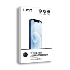 Vetrino a doppia tempratura per iPhone 12 mini