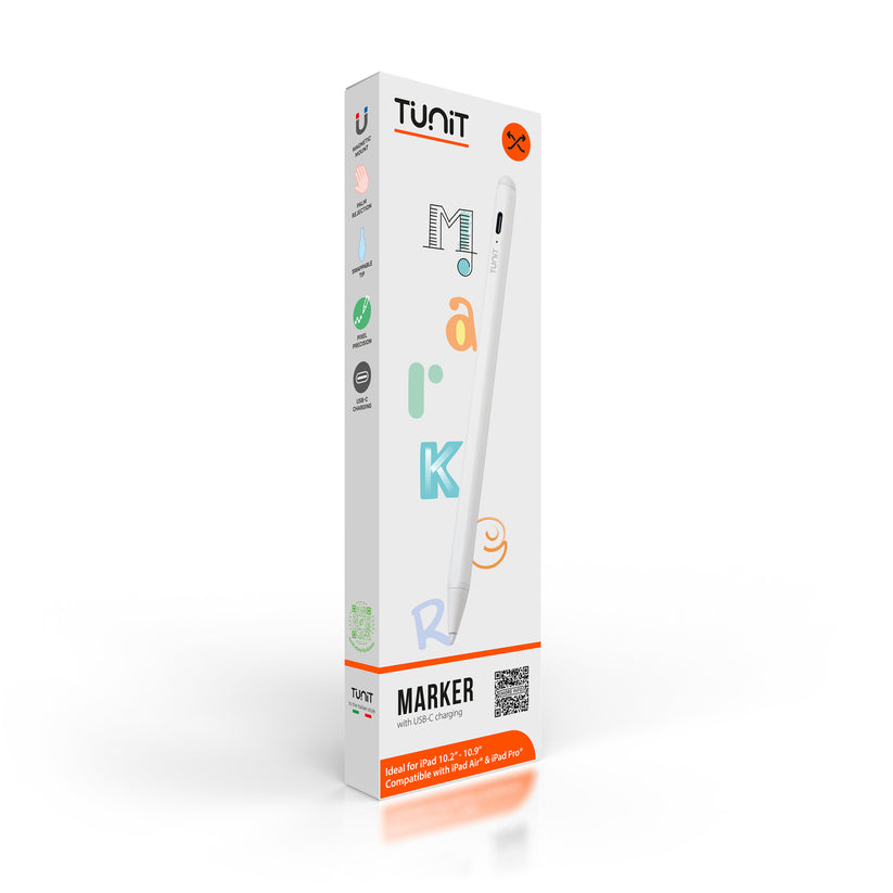 Tunit Marker - Pencil per iPad a ricarica USB-C