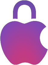 Logo del lucchetto della privacy Apple