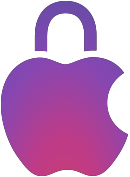 Logo del lucchetto della privacy Apple