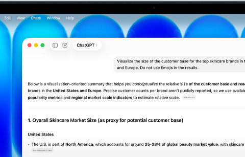 MacBook Neo, l’utente chiede a ChatGPT informazioni sugli aspetti normativi del settore cosmetico, per mostrare le prestazioni AI di livello superiore