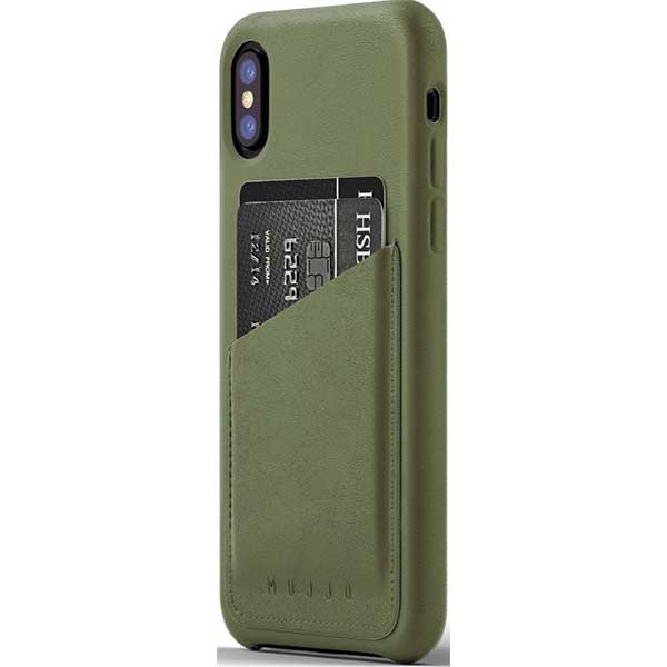custodia iphone verde olivo