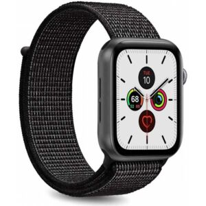 Puro - Cinturino in Nylon per  Apple Watch (40 mm) - Nero