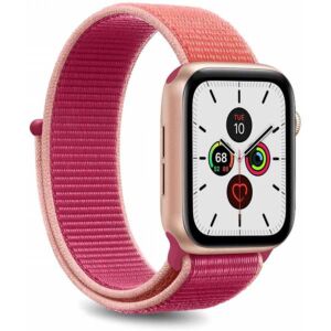 Puro - Cinturino in Nylon per Apple Watch - (44 mm) - Rosa/Rosso