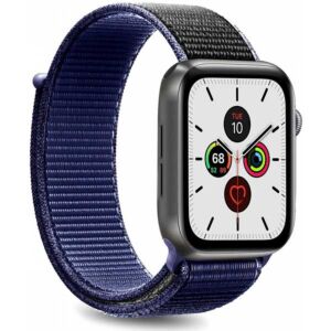 Puro - Cinturino in Nylon per Apple Watch - (44 mm) - Blu spazio