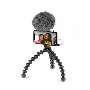 GorillaPod Creator Kit - Supporto per telefono GripTight e microfono per vlogging Wavo Mobile