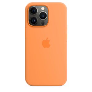Custodia MagSafe in silicone per iPhone 13 Pro - Giallo marigold