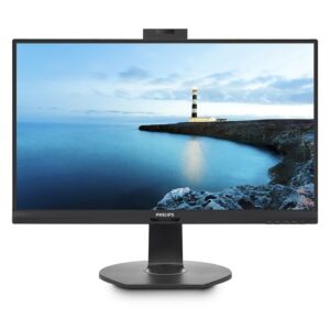 Monitor B-Line LCD con Sistema Docking USB-C e WebCam integrata - 24" Full HD