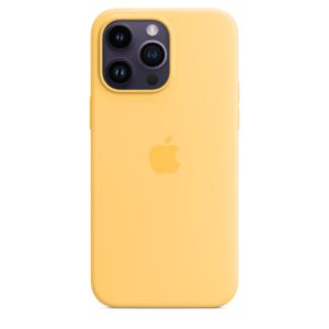 Custodia MagSafe in silicone per iPhone  14 Pro Max Aurora