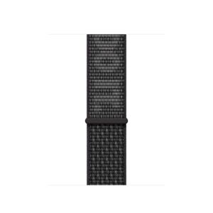 Cinturino Nike Sport Loop nero/bianco ghiaccio - 41 mm