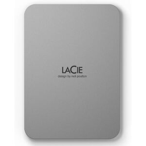 Unità Disco LaCie Mobile Drive V2 USB-C 1TB - Argento lunare