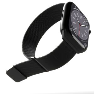 Puro cinturino Milanese per Apple Watch 42/45mm - Nero