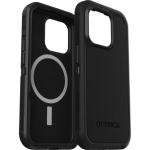 Custodia Defender Xt iPhone 15 Pro - Trasparente/Nero