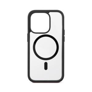 Custodia Jump ultra-protettiva con magnete per iPhone 15 Pro Max - Trasparente