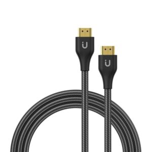 Cavo di trasmissione audio/video Tunit HDMI 2.1 - 8K - 2m - Titanio Nero