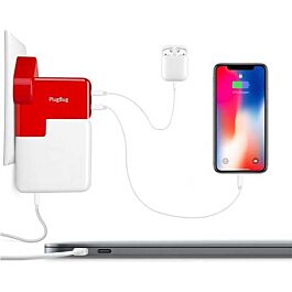 Caricatore da viaggio 30W USB + Type-C | Ricarica rapida per smartphon