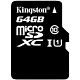 Kingston - Scheda microSDHC/microSDXC UHS-I di classe 10 - 64GB