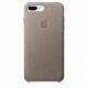 Custodia Apple in pelle per iPhone 8 Plus / 7 Plus - Grigio talpa