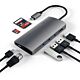Satechi - Adattatore Multiporta V2 4K Ethernet - Grigio siderale