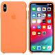 Custodia Apple in silicone per iPhone XS Max - Arancione papaya