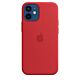 Custodia MagSafe in silicone per iPhone 12 mini - Rosso